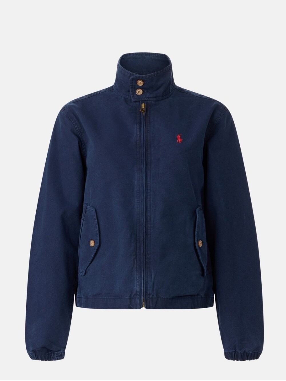 Polo Ralph Lauren Cotton Canvas Jacket Mock Neck Long Sleeve Size XXL